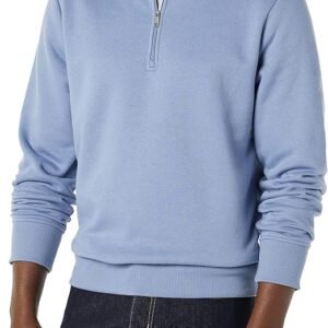 Premium Men's Quarter- Zip Pullover- Elevated Casual